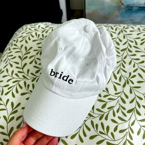 Bride baseball cap